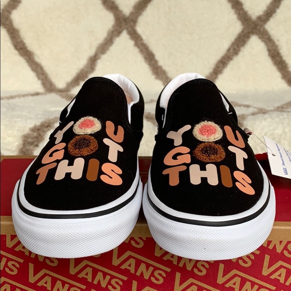 VANS CLASSIC SLIP ON (Breast Cancer) Ugfthstrwt wm - Picture 4 of 16